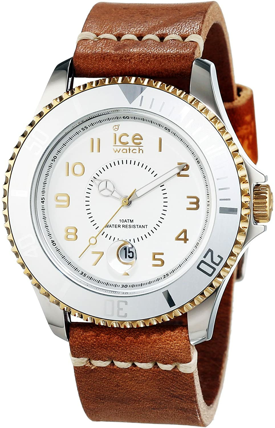 Ice-Watch Herren-Armbanduhr Analog Quarz Leder HE.LBN.SG.B.L.14 – Bild 2