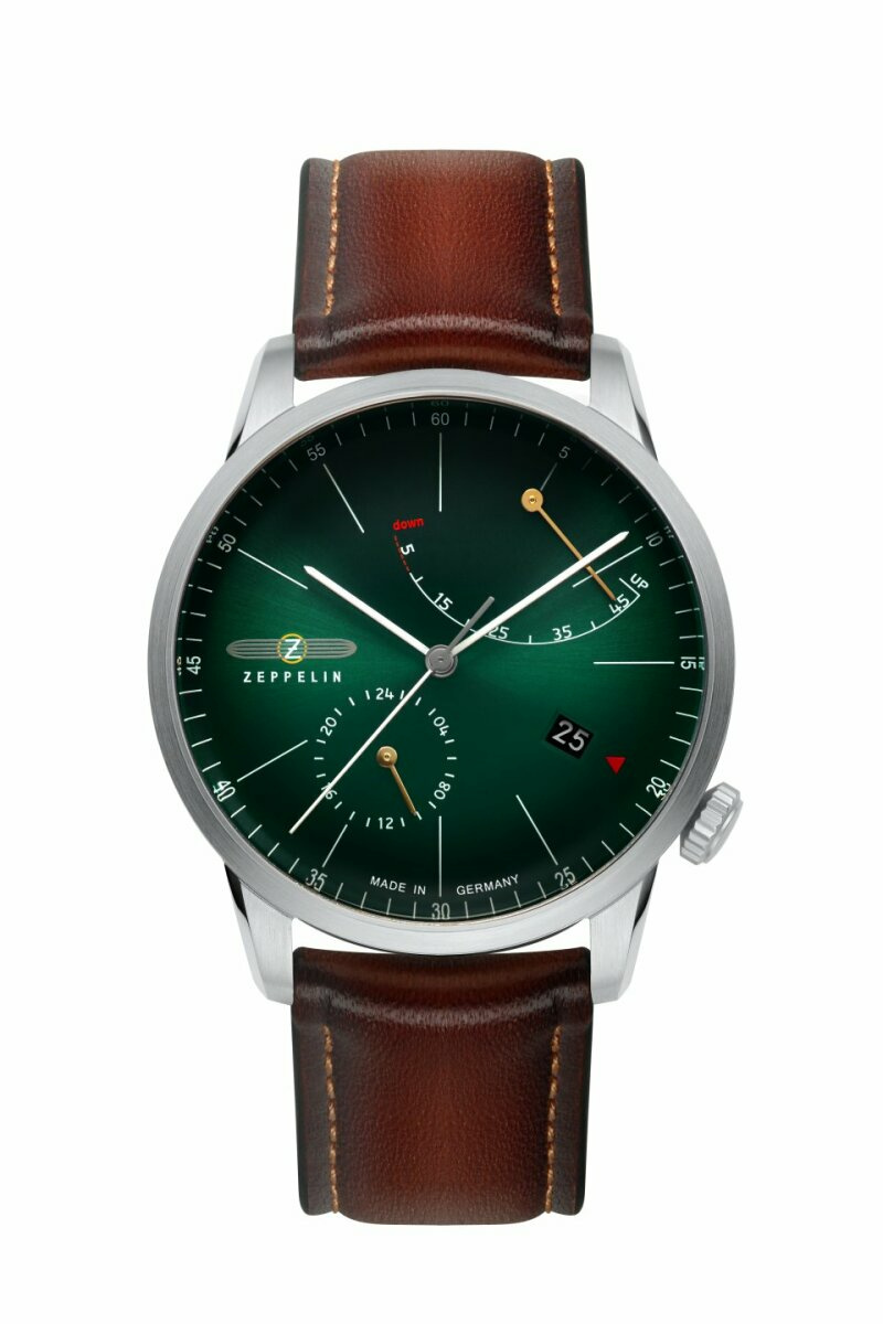 Zeppelin Herrenuhr  FlatLine  Automatik inkl. Ersatzband 83664 – Bild 3