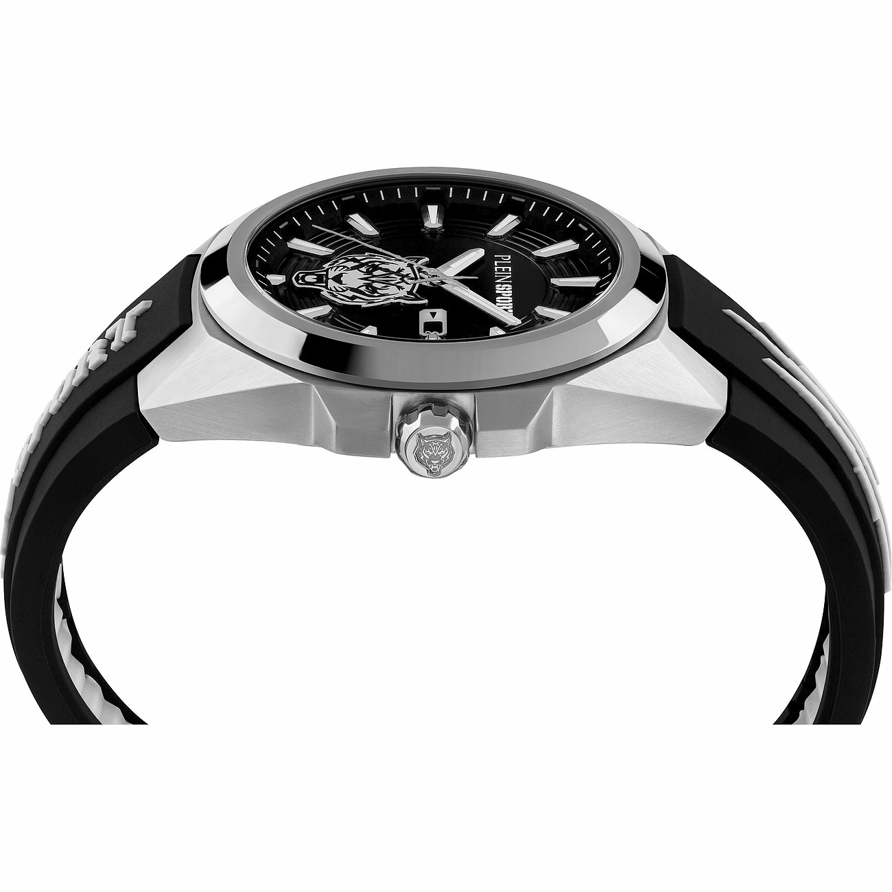 Plein Sport Uhr Herren TIGERMASTER PS7BA0124 Schwarz / Silber – Bild 3