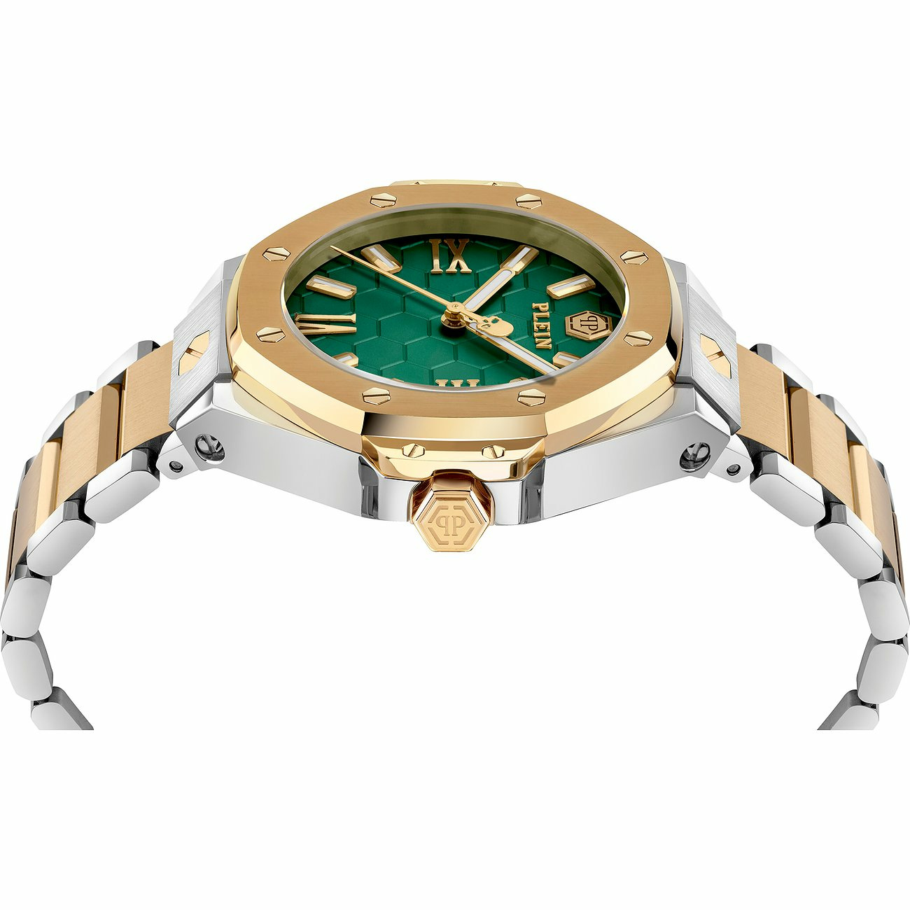 Philipp Plein Damen-Armbanduhr PWBDA0724 Grün / Bicolor – Bild 2