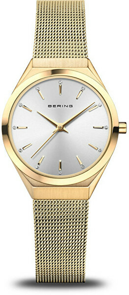 BERING Ultra Slim Quarz Damenuhr Gold 18729-330 BERING Ultra Slim Quarz Damenuhr Gold 18729-330
