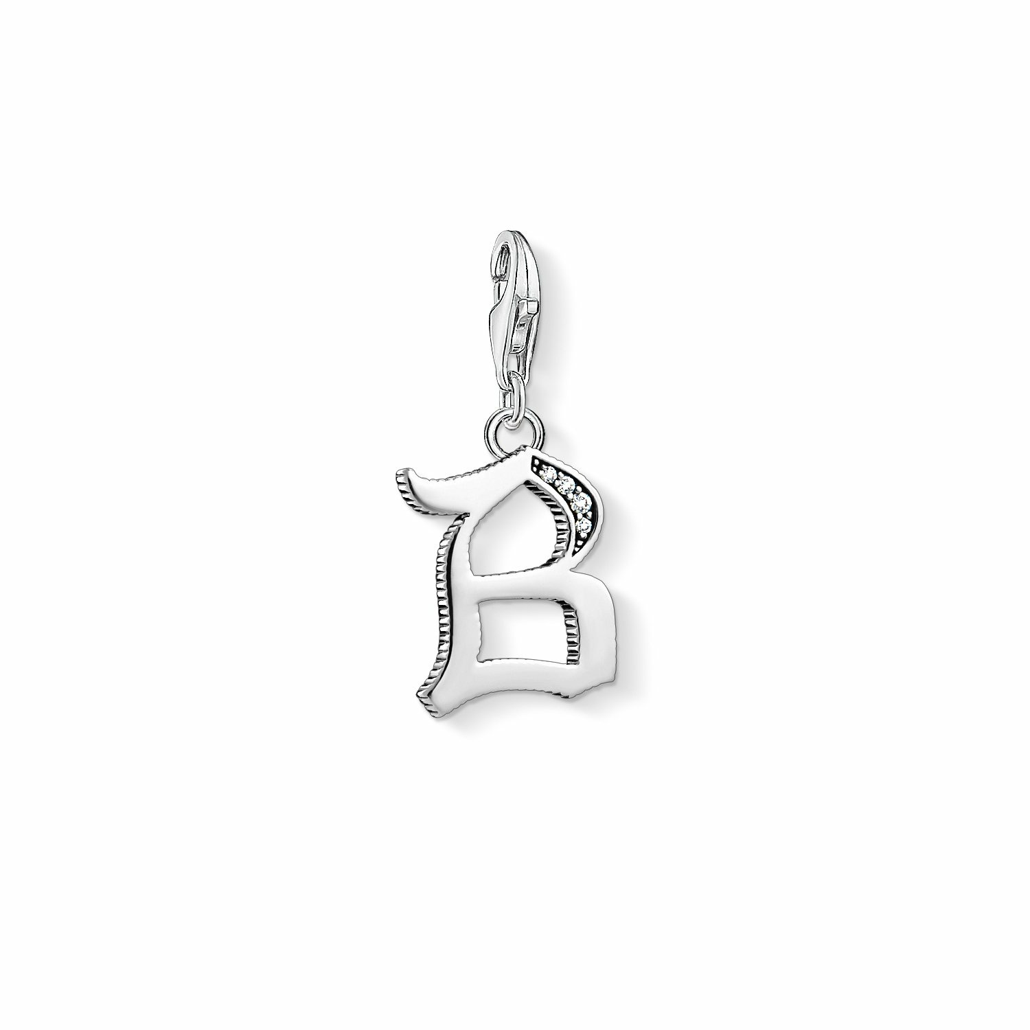 Charm-Anhänger Buchstabe B silber 1582-643-21 – Bild 2