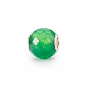 Trollbeads Runder Onyx Bead Grün TSTBE-00036 Trollbeads Runder Onyx Bead Grün TSTBE-00036