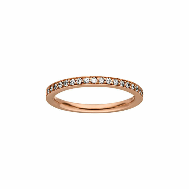 Damenring Elaine Firenze 14ct. Roségold 55625031R/3 Damenring Elaine Firenze 14ct. Roségold 55625031R/3