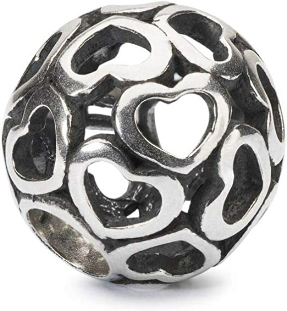 Trollbeads Damen Charm Bedeckt mit Liebe Anhänger Sterling-Silber TAGBE-10201 – Bild 2
