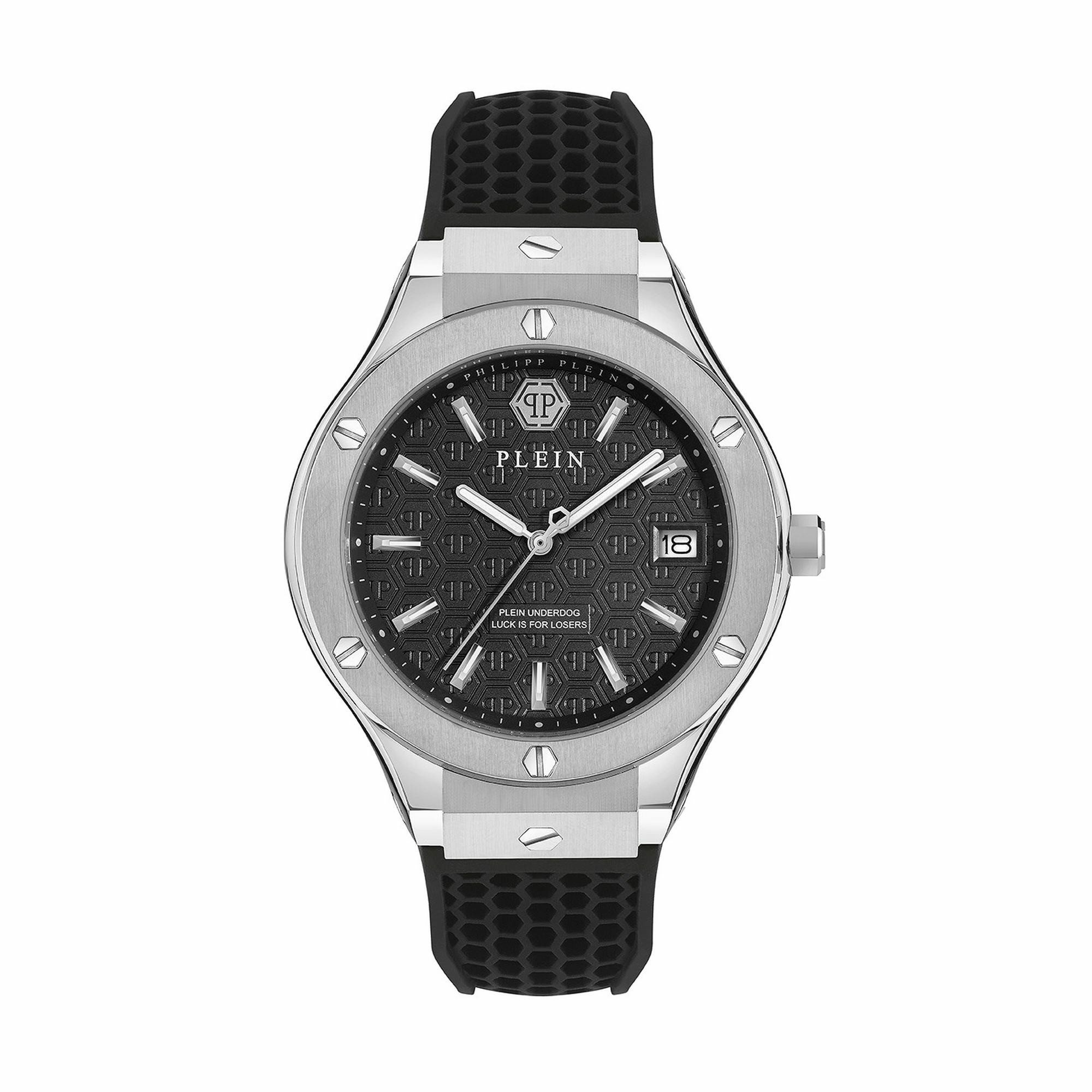 Philipp Plein Uhr Herren Plein Underdog Schwarz/Silber PWUFA0125 Philipp Plein Uhr Herren Plein Underdog Schwarz/Silber PWUFA0125