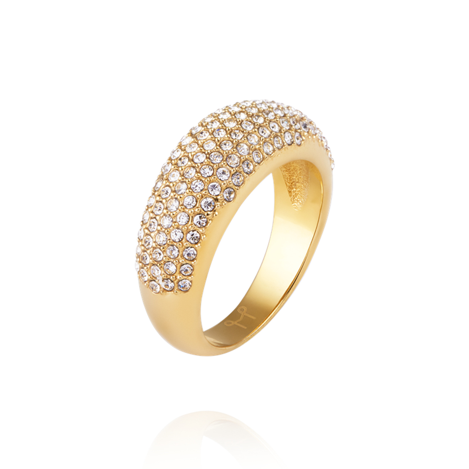 Mockberg Ring in Gold aus Edelstahl – MO21 – Bild 2