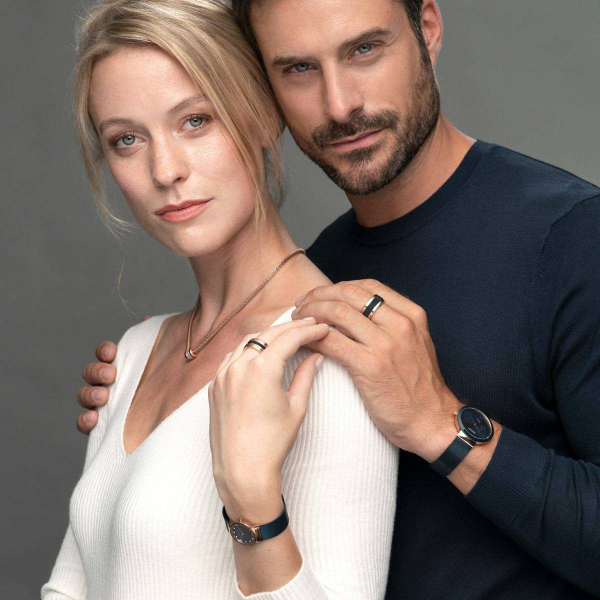 BERING Unisex Armbanduhr Classic silberfarben glänzend Edelstahl Armband und Sap... – Bild 3