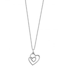 Xenox Damen 925 Sterling Silber Halskette XS3601 Xenox Damen 925 Sterling Silber Halskette XS3601