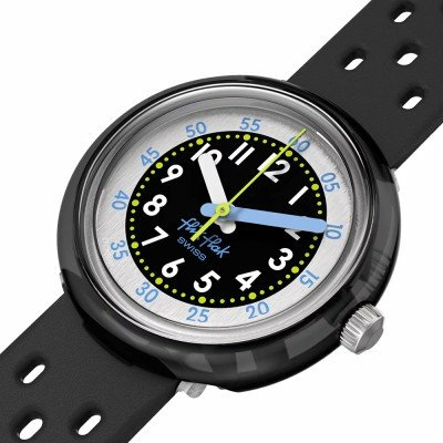 Flik Flak 7+ Power Time FCNP001 Bubbly Hours - Fizz in Black Uhr – Bild 2