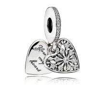 Pandora Charm-Anhänger Winter-Herz Silber 796372CZ Pandora Charm-Anhänger Winter-Herz Silber 796372CZ