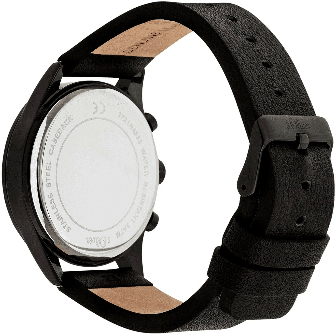 S.Oliver Herren Armbanduhr SO-3722-LM – Bild 3