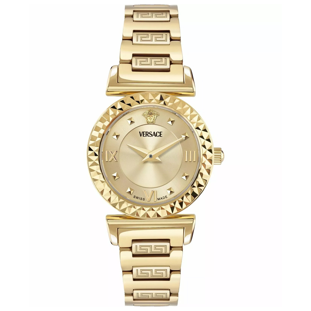 Versace Damenuhr Mini Vanity Gold VEGFA0725 – Bild 3