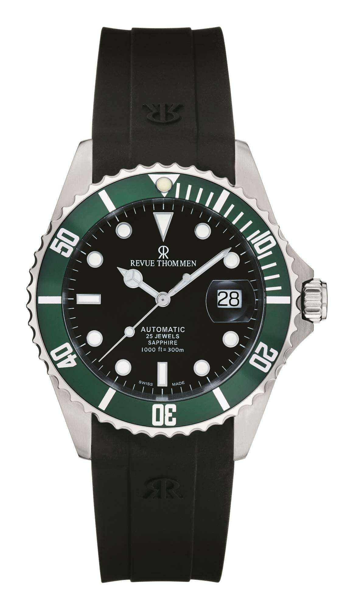 Revue Thommen Herren Armbanduhr Automatic 42 mm Armband Silikon 17571.2834 – Bild 3