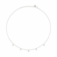 Collier 925 Silber rhodiniert Anhänger Kleeblatt 41184953729118 Collier 925 Silber rhodiniert Anhänger Kleeblatt 41184953729118
