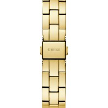 Guess Damen Armbanduhr THREE OF HEARTS gold 34 mm GW0657L2 Guess Damen Armbanduhr THREE OF HEARTS gold 34 mm GW0657L2