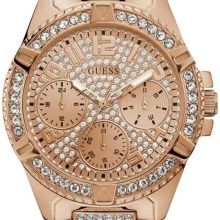 Guess Damen Armbanduhr Multifunktionsuhr Lady Frontier Roségold 40 mm W1156L3 Guess Damen Armbanduhr Multifunktionsuhr Lady Frontier Roségold 40 mm W1156L3