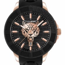 Philipp Plein Herrenuhr City Rush PSAEA0224 Silikon Schwarz Rose-Gold 45 mm Philipp Plein Herrenuhr City Rush PSAEA0224 Silikon Schwarz Rose-Gold 45 mm