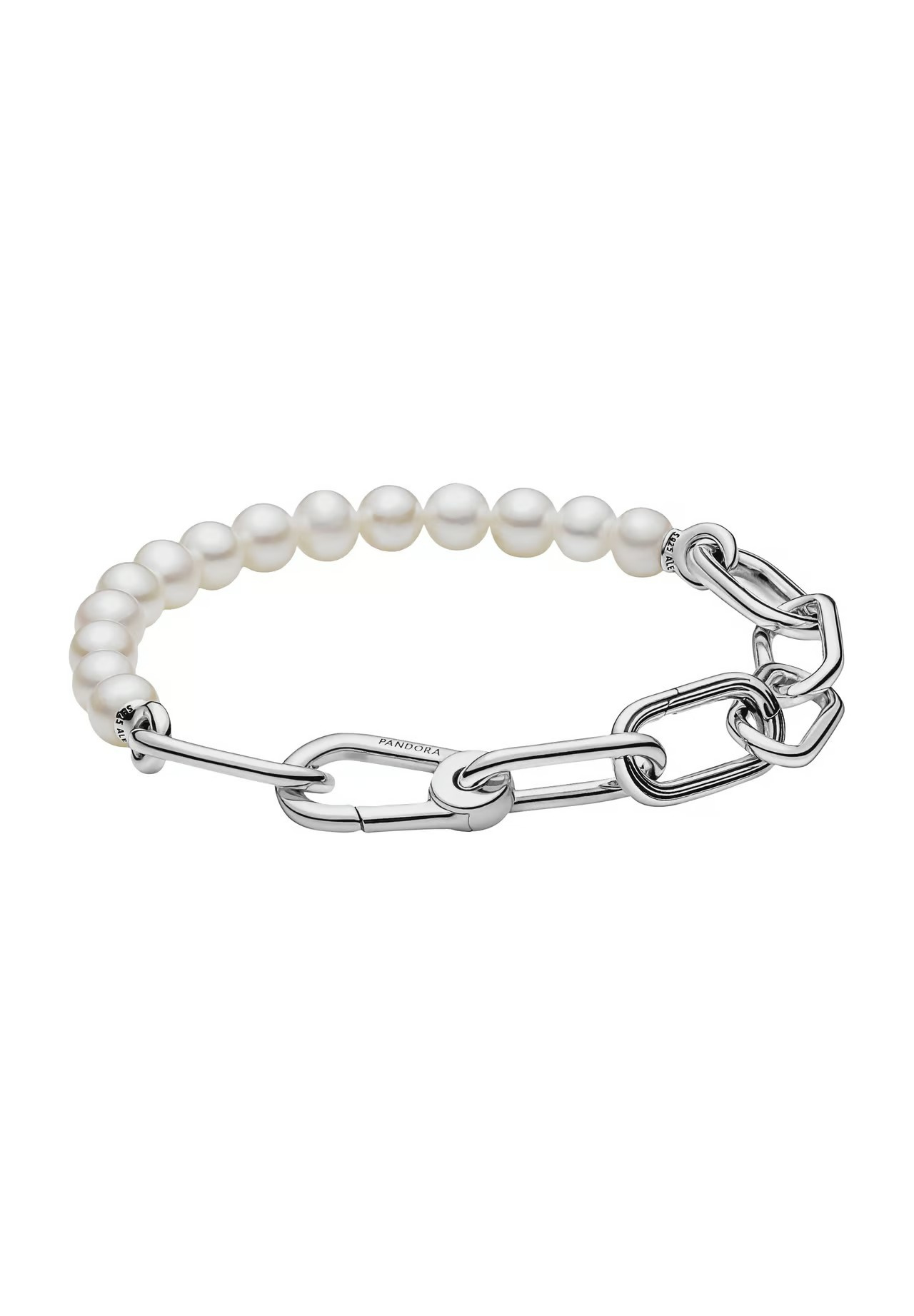 Pandora Damenarmband mit Perlen 16cm Silber 599694C01-2 Pandora Damenarmband mit Perlen 16cm Silber 599694C01-2