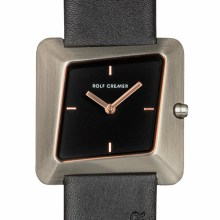 Rolf Cremer Damenuhr Armbanduhr twister Schwarz 507902 Rolf Cremer Damenuhr Armbanduhr twister Schwarz 507902