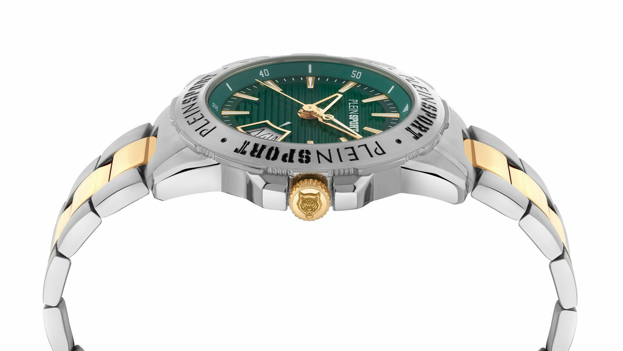 Plein Sport Herren Armbanduhr RAMPAGE PSGDA0824 Bicolor Edelstahl 44 mm – Bild 2