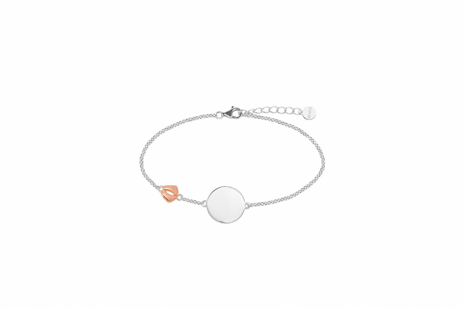 Damen-Armband Babyfüße 925 Sterling Silber rosé 18,5cm XS3491R Damen-Armband Babyfüße 925 Sterling Silber rosé 18,5cm XS3491R
