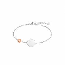 Damen-Armband Babyfüße 925 Sterling Silber rosé 18,5cm XS3491R Damen-Armband Babyfüße 925 Sterling Silber rosé 18,5cm XS3491R