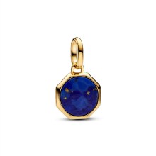 Anhänger vg octagonal engravalbe imitat.lapis Anhänger vg octagonal engravalbe imitat.lapis