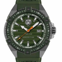 Philipp Plein Uhr Herren Urban Pulse PSFDA0224 Grau / Grün Philipp Plein Uhr Herren Urban Pulse PSFDA0224 Grau / Grün