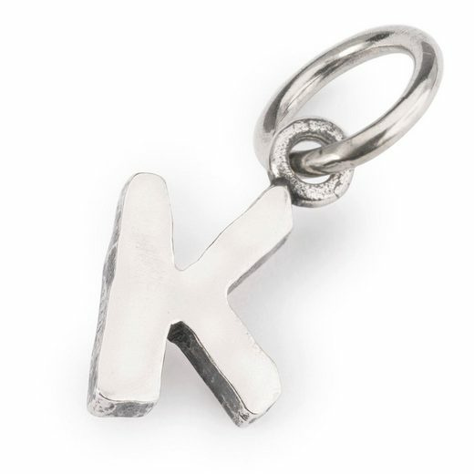 Trollbeads Bead Buchstabe K SIlber TAGBE-20280 Trollbeads Bead Buchstabe K SIlber TAGBE-20280
