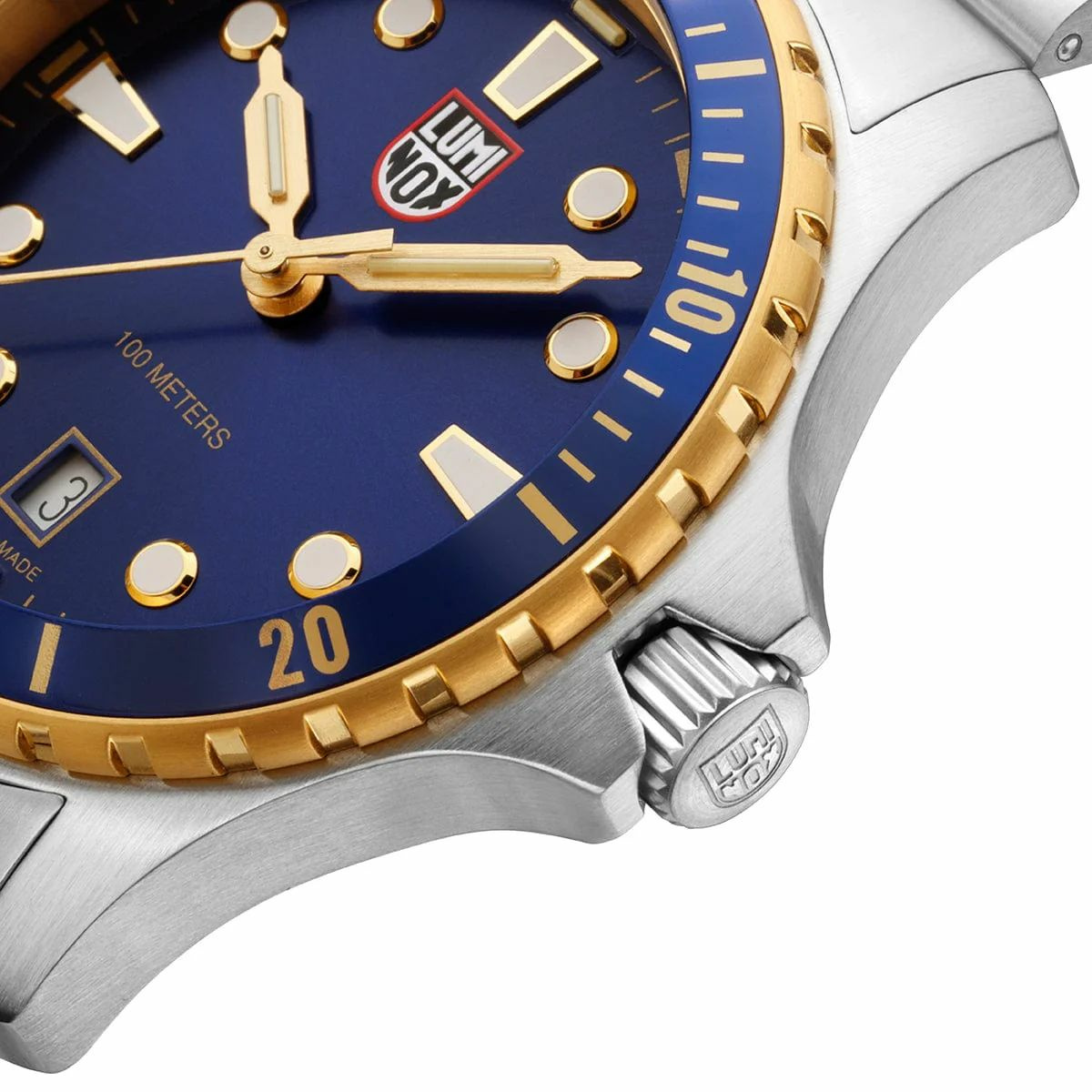 Luminox Armbanduhr Herren Sport Timer 0940 Series Bicolor Blau XS.0944 – Bild 3