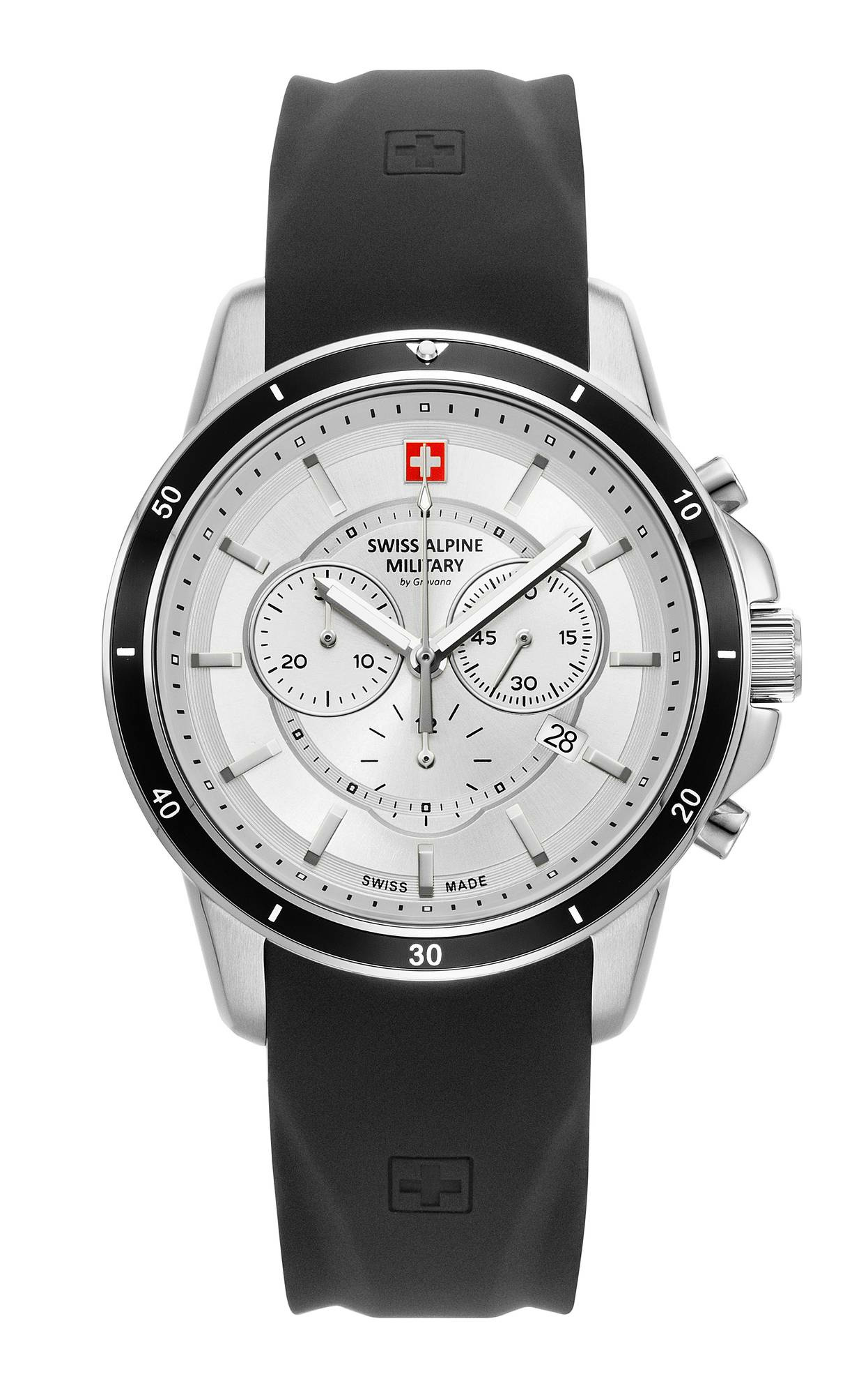 Swiss Alpine Military Herren Armbanduhr Douglas Chronograph 7089.9832 – Bild 2