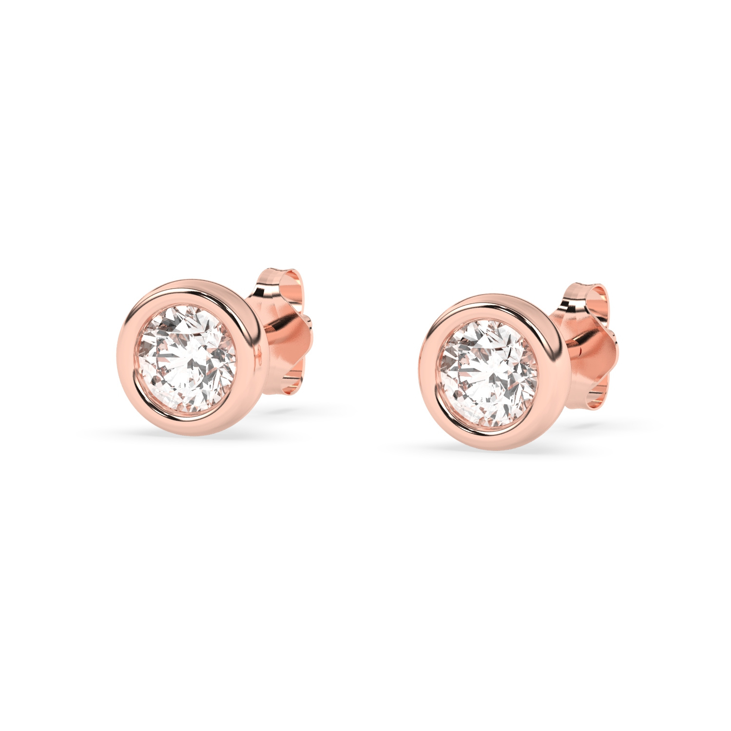 Felix Amar Ohrstecker 750er Gold 1 Karat VS1 Felix Amar Ohrstecker 750er Gold 1 Karat VS1