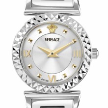 Versace Armbanduhr Damen Mini Vanity Silber VEGFA0325 Versace Armbanduhr Damen Mini Vanity Silber VEGFA0325