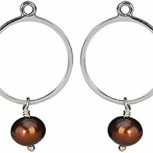 Pandora Damen Charm Anhänger für Ohrringe mit Perlen Silber 290613PRC Pandora Damen Charm Anhänger für Ohrringe mit Perlen Silber 290613PRC