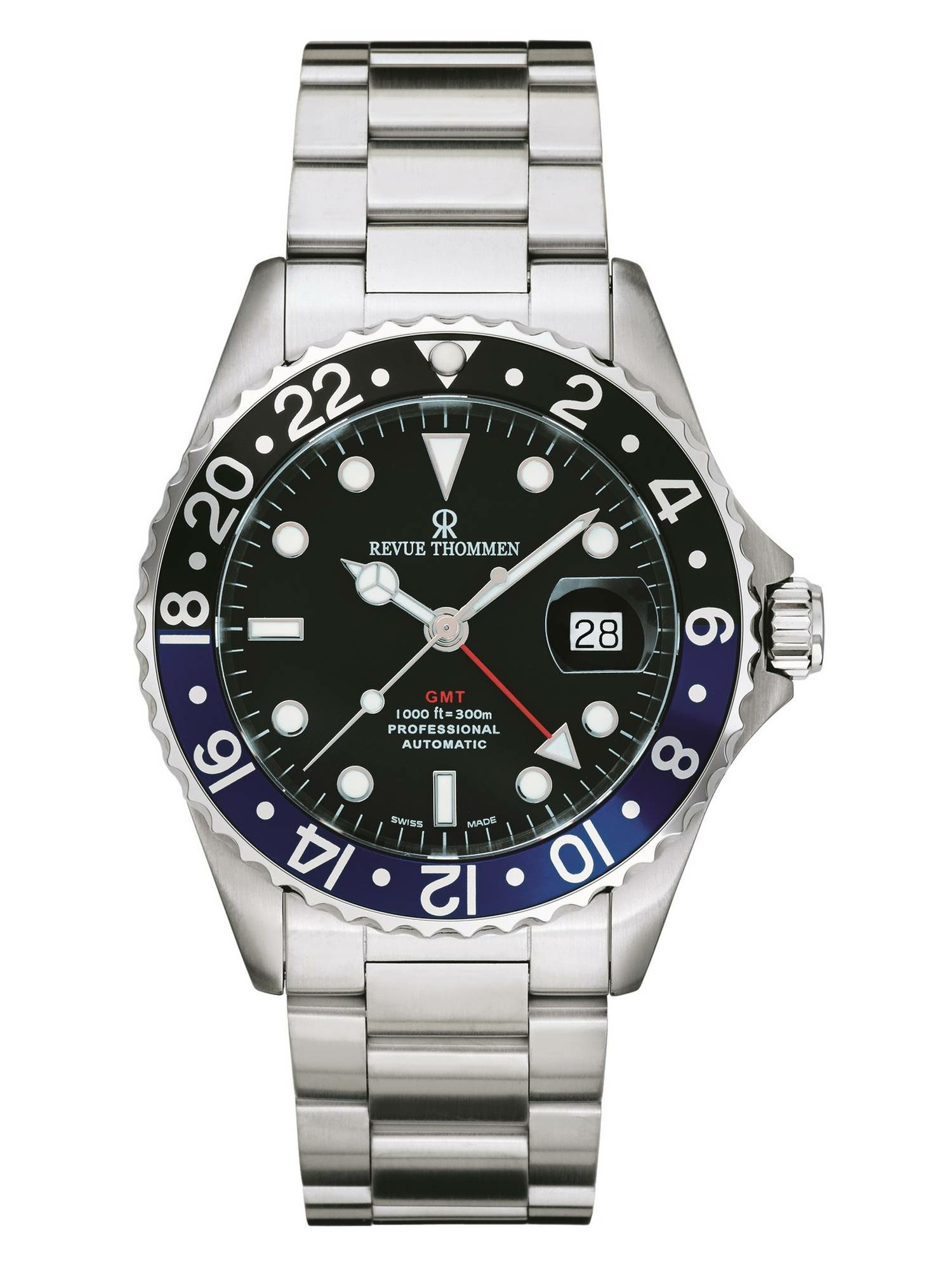 Revue Thommen Herren Armbanduhr Automatik Diver GMT 17572.2133 – Bild 3