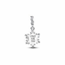 Pandora Charm-Anhänger Silber Opaleszierende Schneeflocke 794142C01 Pandora Charm-Anhänger Silber Opaleszierende Schneeflocke 794142C01