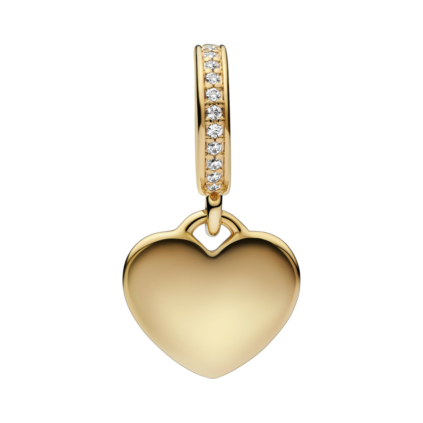 Pandora Moments Damen Anhänger Herz-Charm Gold 768761C01 – Bild 2