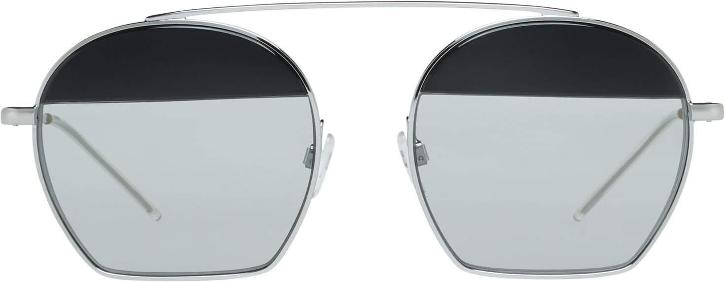 Emporio Armani Sonnenbrille EA2086 30156G 56 Unisex Silber – Bild 3