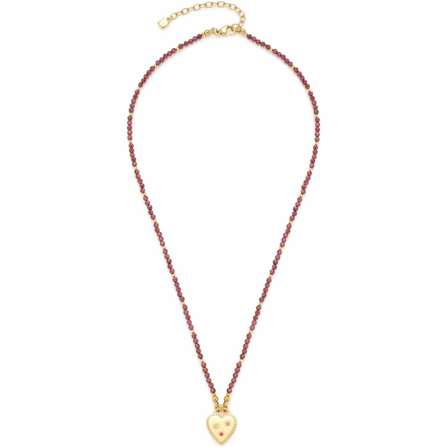 Leonardo Damen Halskette mit Herz Charm Anka Gelbgold 023228 – Bild 2