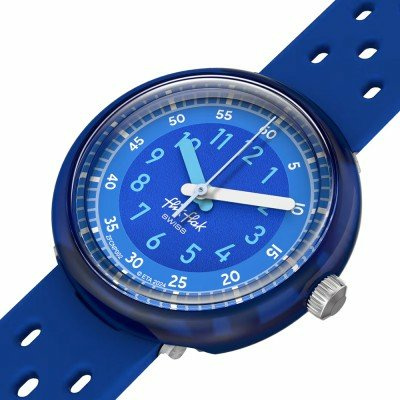 Flik Flak 7+ Power Time FCNP002 Bubbly Hours - Fizz in blue Uhr – Bild 2