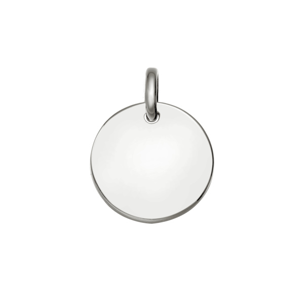 Xenox Unisex Gravur Anhänger Coin Silber XC5351 Xenox Unisex Gravur Anhänger Coin Silber XC5351