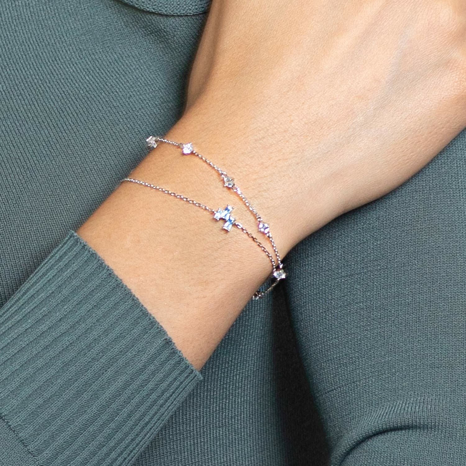 Xenox Damen Armband Armkette Sterling Silber 925 XS1946 – Bild 2