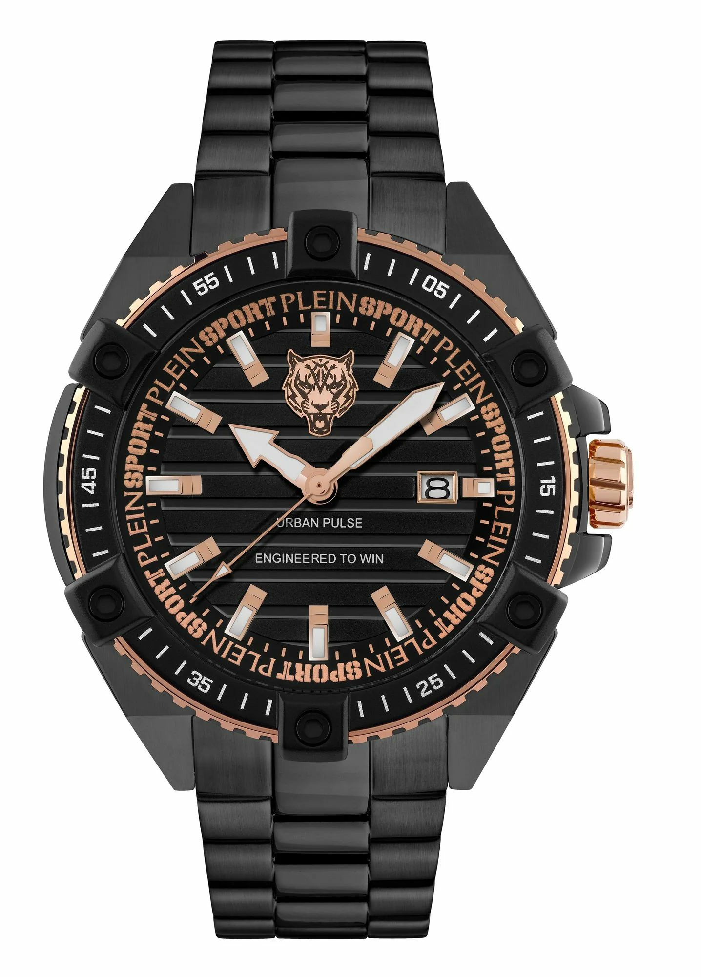 Philipp Plein Herren Uhr Urban Pulse PSFDA0724 Schwarz Edelstahl 47 mm Philipp Plein Herren Uhr Urban Pulse PSFDA0724 Schwarz Edelstahl 47 mm