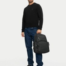 HUGO BOSS Herren Rucksack mit Logo und Zwei-Wege Reissverschluss Dunkelblau 5050... HUGO BOSS Herren Rucksack mit Logo und Zwei-Wege Reissverschluss Dunkelblau 5050...