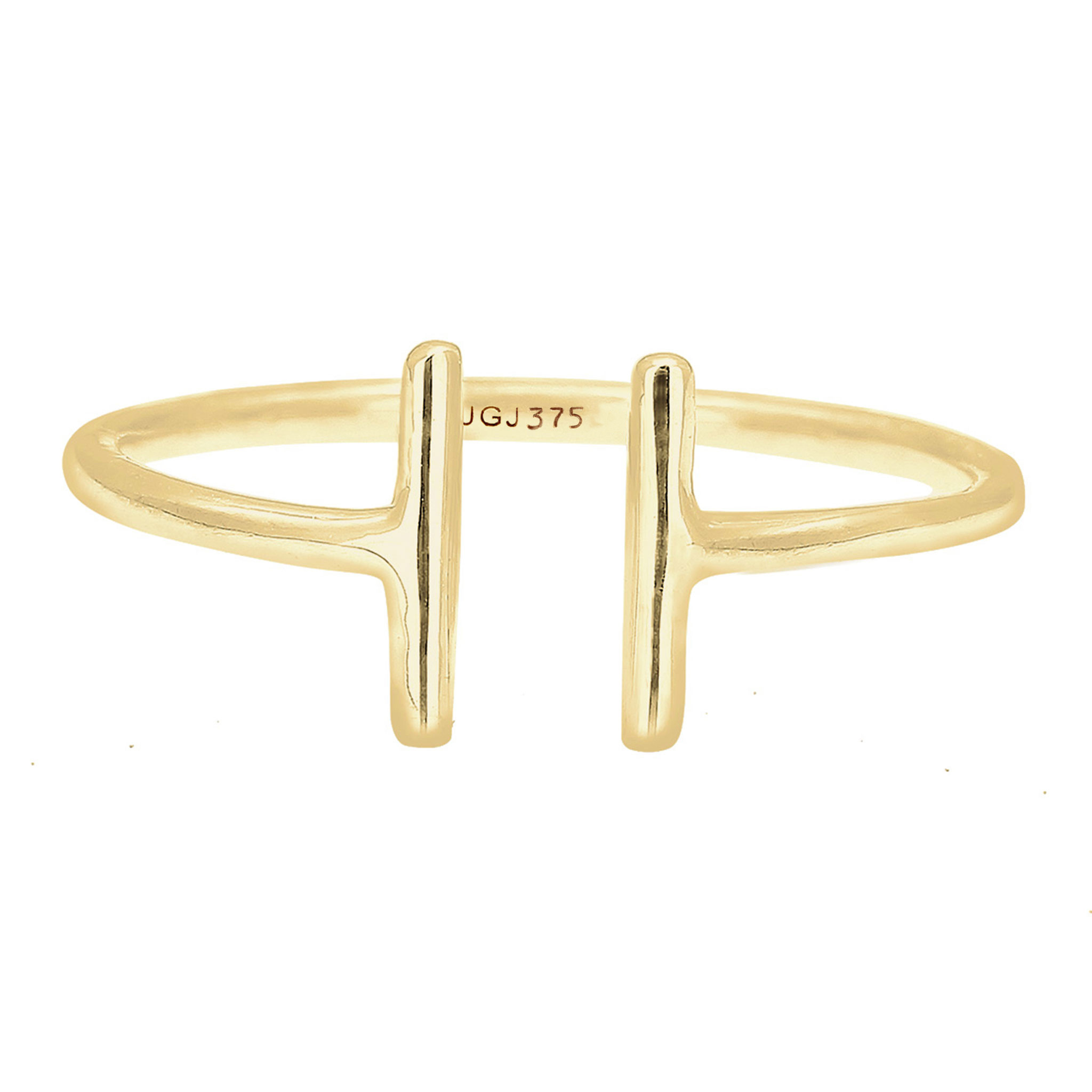 Ring Geo Trend Look Statement Offen 375 Gelbgold Ring Geo Trend Look Statement Offen 375 Gelbgold