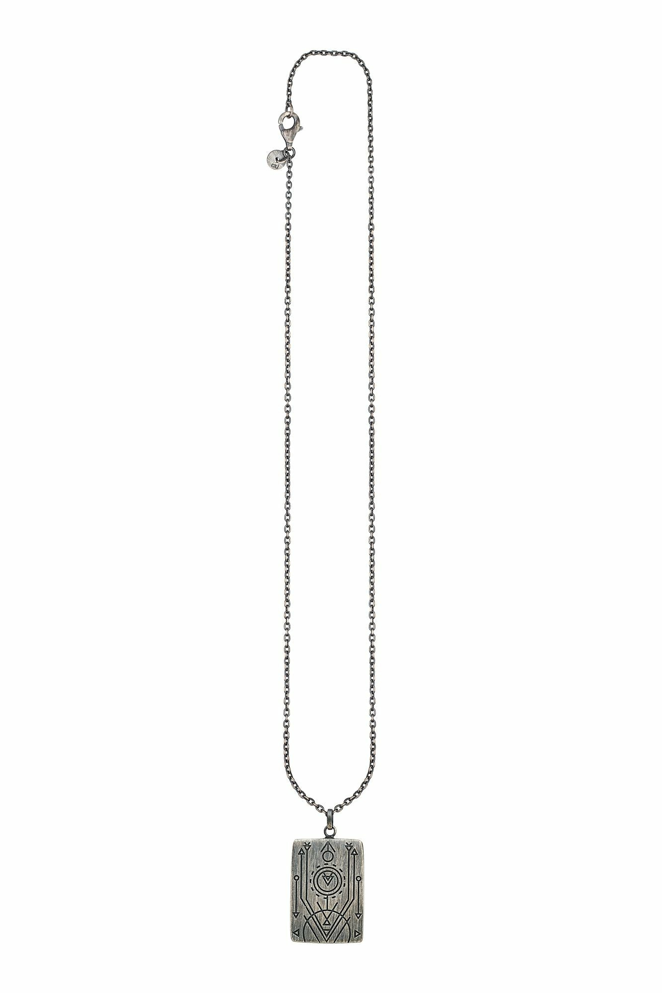 Anhänger mit Kette 925/- Silber matt oxidiert Tattoo Motiv 41185156890718 Anhänger mit Kette 925/- Silber matt oxidiert Tattoo Motiv 41185156890718