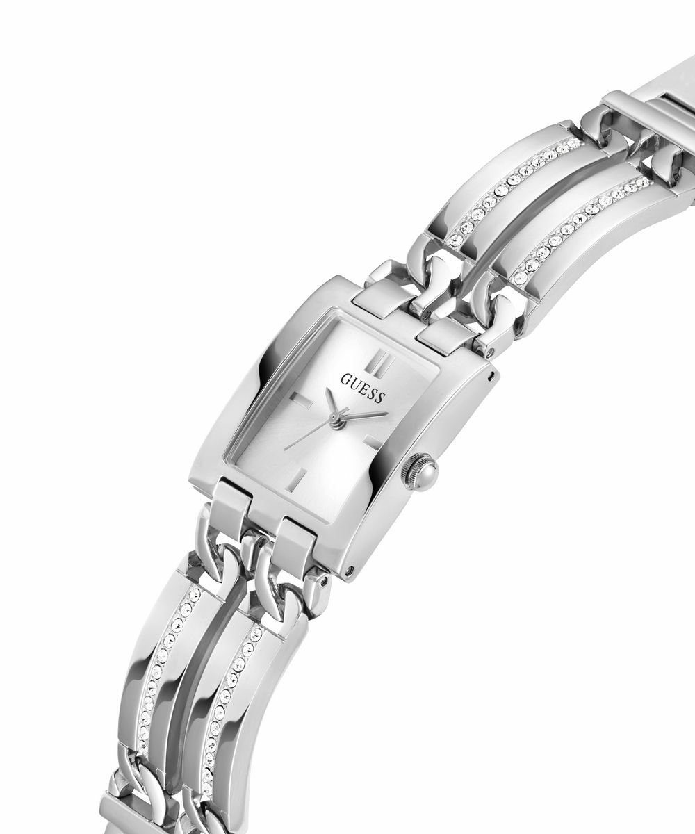 Guess Damen Armbanduhr MOD ID silber 29 mm GW0668L1 Guess Damen Armbanduhr MOD ID silber 29 mm GW0668L1
