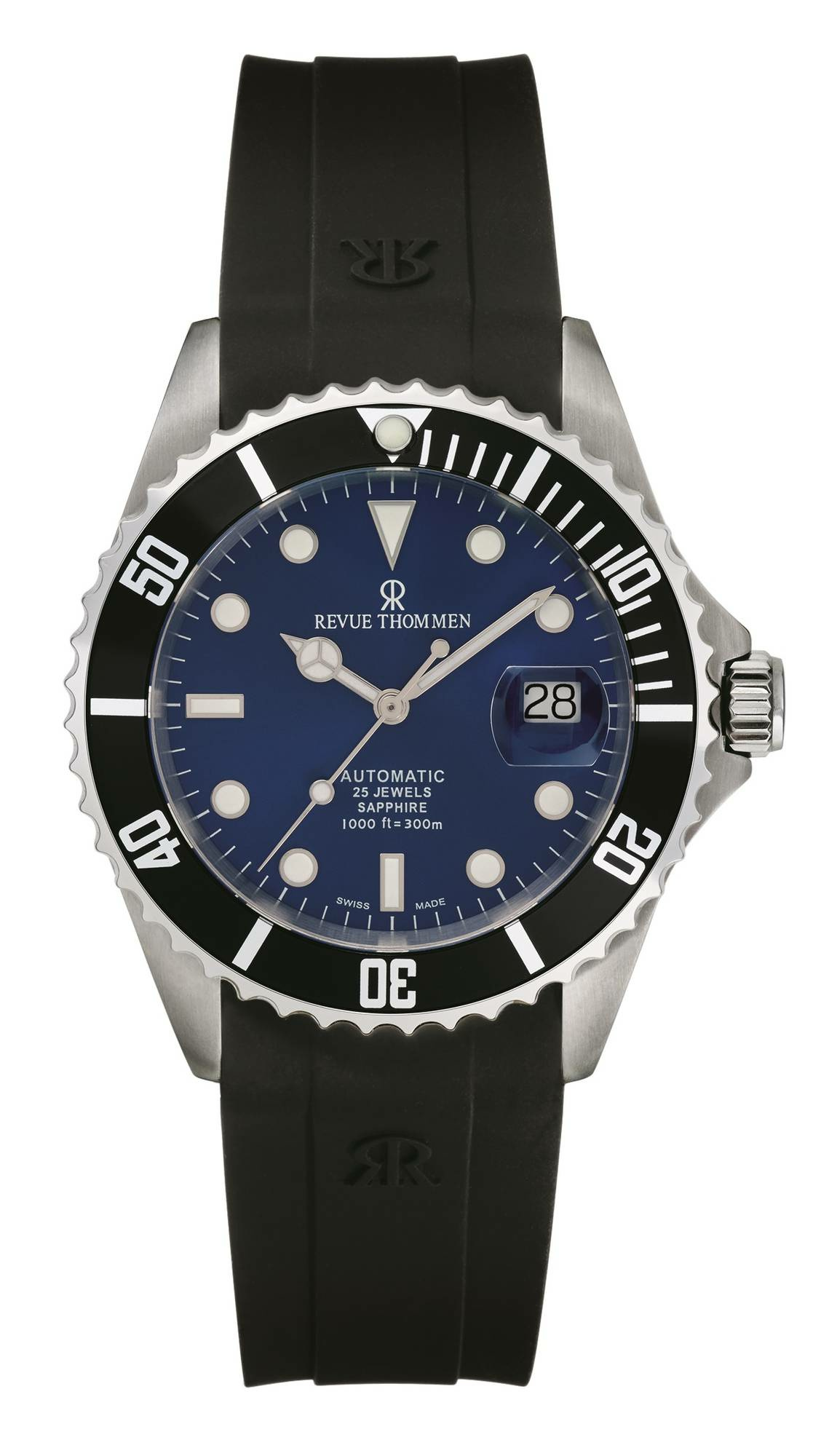 Revue Thommen Herren Armbanduhr Automatic 42 mm Armband Silikon 17571.2823 – Bild 3