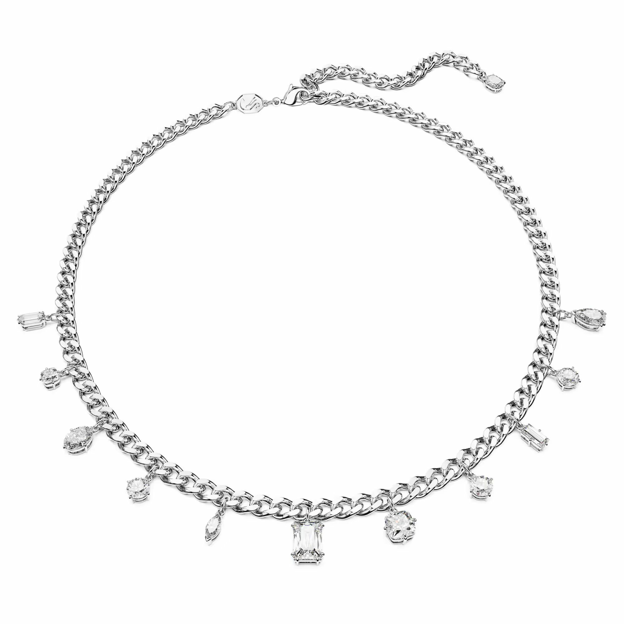 Swarovski Schmuck Damen Halskette Dextera Weiß Rhodium 5671183 – Bild 3